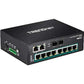 TRENDnet 10-Port Hardened Industrial Gigabit PoE+ DIN-Rail Switch