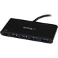 StarTech.com 4 Port USB-C Hub with PD 2.0 - USB-C to 4x A - USB 3.0 Hub