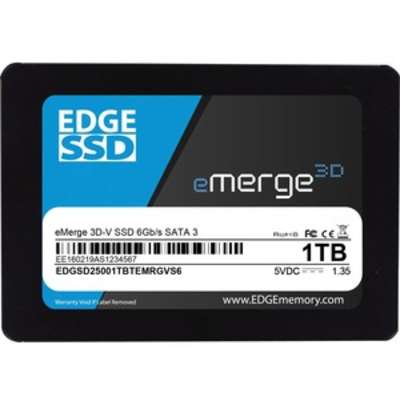 EDGE Memory 1TB 2.5 inch Emerge 3D-V SATA SSD 6GB/S