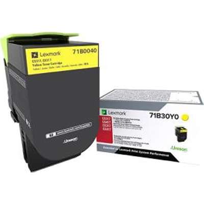 Lexmark CS/X317/417/517 Yellow Toner Cartridge