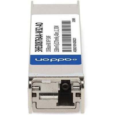 AddOn Alcatel XFP 40KM BX LC XCVR Compat TAA XCVR 10-GIG Bidi Domino LC