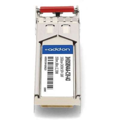 AddOn Alcatel SFP+ 80KM CWDM LC XCVR Compat TAA XCVR 10-GIG CWDM Domino LC