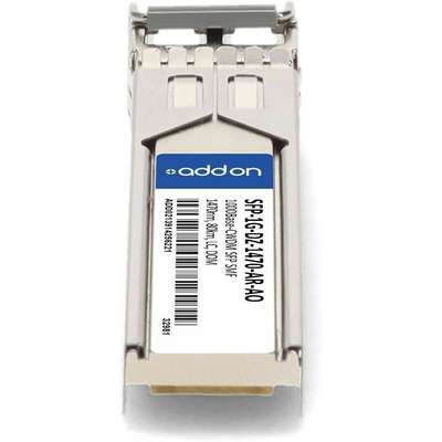 AddOn Arista SFP 80KM SFP-1G-DZ-1470 Compat TAA XCVR 1-GIG CWDM Domino LC