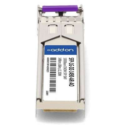 AddOn Arista SFP 80KM SFP-1G-DZ-1490 Compat TAA XCVR 1-GIG CWDM Domino LC