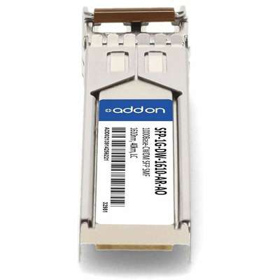 AddOn Arista SFP 40KM SFP-1G-DW-1610 Compat TAA XCVR 1-GIG CWDM SMF LC