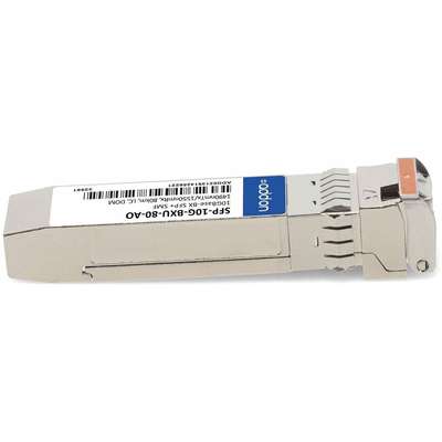 AddOn Cisco SFP+ 80KM BX LC XCVR Compat TAA XCVR 10-GIG Bidi Domino LC