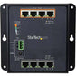 StarTech.com 8 Port PoE Managed Ethernet Switch - 30W / PoE+ Port - Mounted