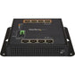 StarTech.com 8 Port PoE Managed Ethernet Switch - 30W / PoE+ Port - Mounted