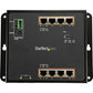 StarTech.com Gigabit Ethernet Switch - Managed 8 Port PoE+ plus 2 SFP Ports