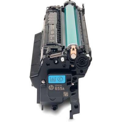 HP 655A Cyan Original LaserJet Toner Cartridge