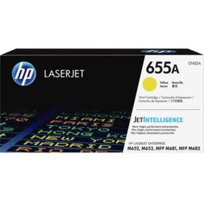 HP 655A Yellow Original LaserJet Toner Cartridge