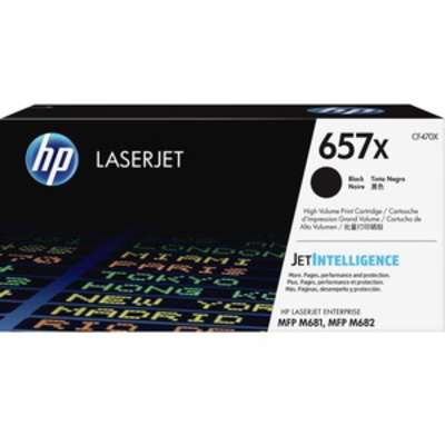 HP 657X High Yield Black Original LaserJet Toner Cartridge