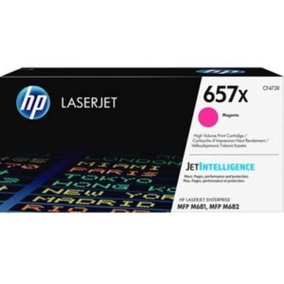 HP 657X High Yield Magenta Original LaserJet Toner Cartridge