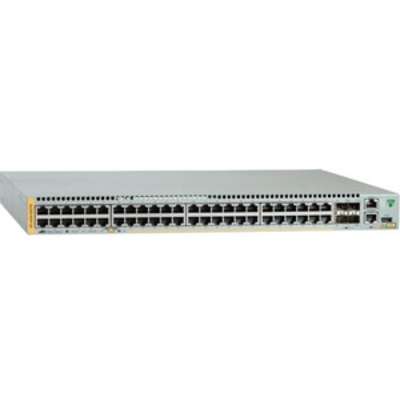 Allied Telesis 48 Port 10/100/1000T PoE+ STK Switch 4 SFP+