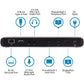 StarTech.com Thunderbolt 3 Dock - Dual 4K 60Hz DP Docking Station - 85W PD