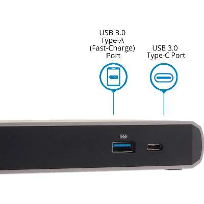 StarTech.com Thunderbolt 3 Dock - Dual 4K 60Hz DP Docking Station - 85W PD