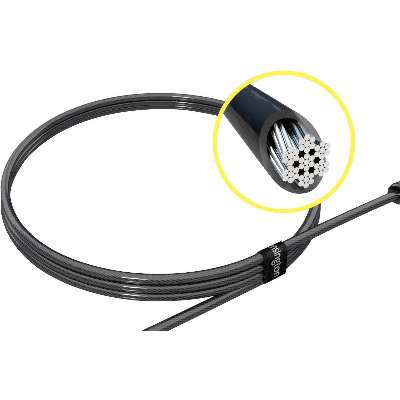 StarTech.com 6ft Combination Laptop Cable Lock - Portable/Coiled - K-Slot