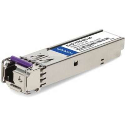 AddOn Sonicwall SFP 10KM BX LC XCVR Compat TAA XCVR 1GB Bidi Domino SMF LC