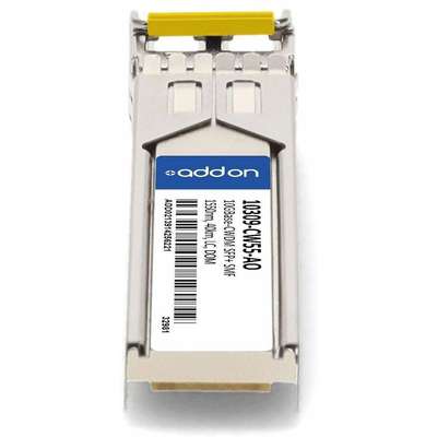 AddOn Extreme SFP+ 40KM CWDM LC XCVR Compat TAA XCVR 10GB CWDM Domino LC