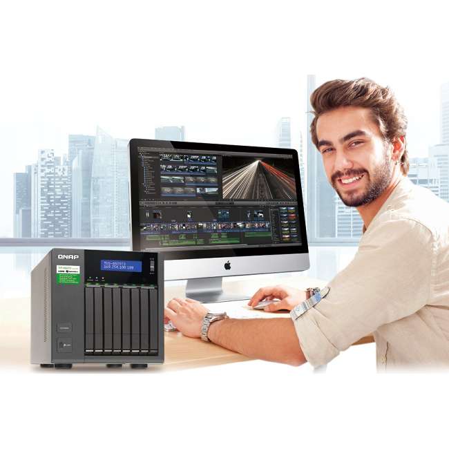 QNAP Ultra Hispeed & Compact 8-Bay Thunderbolt Core I7-6700HQ 2.6GHZ