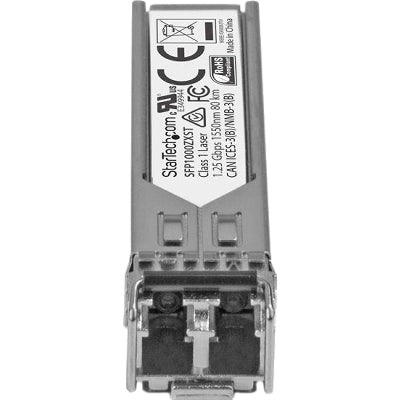 StarTech.com MSA Uncoded SFP - 1GbE SMF Transceiver Module - 70km DDM