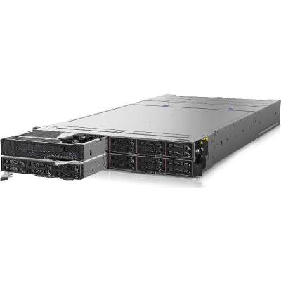 Lenovo Thinksystem D2 Enclosure, 10GBASET, X8 PCI, 2000W