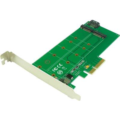 VisionTek PCIE M.2 PCIE & SATA Adapter Card