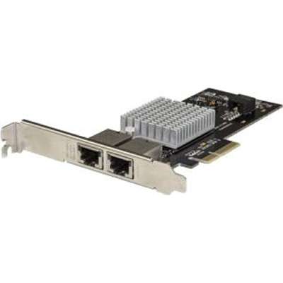 StarTech.com Dual Port 10Gb PCIe Network Card - NBASE-T Ethernet NIC Card