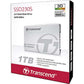 Transcend 1TB SSD230S SSD SATA 3 2.5" 6Gb/s 3D TLC Drive with Aluminum Casing