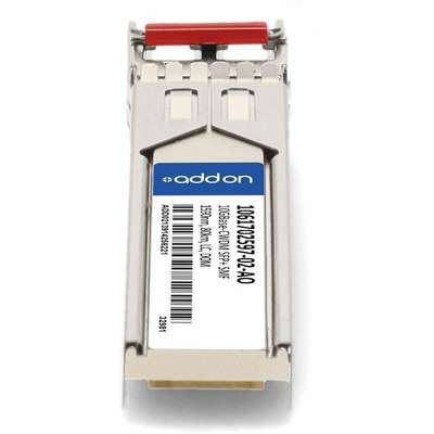 AddOn Adva SFP+ 80KM CWDM LC XCVR Compat TAA XCVR 10GB CWDM Domino LC