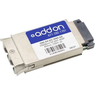 AddOn Cisco GBIC 550M Ons-GX-2FC-Mmi Compat TAA XCVR 1GB SX MMF 850NM SC