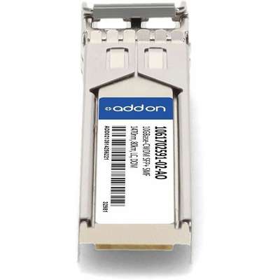 AddOn Adva SFP+ 80KM CWDM LC XCVR Compat TAA XCVR 10GB CWDM Domino LC