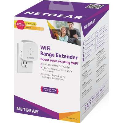 NETGEAR AC750 Dual-Band Wireless Range Extender