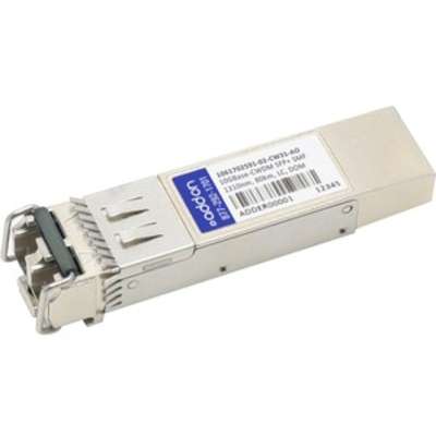 AddOn XCVR SFP+ 10GBASE-CWDM 80KM SMF Domino TAA
