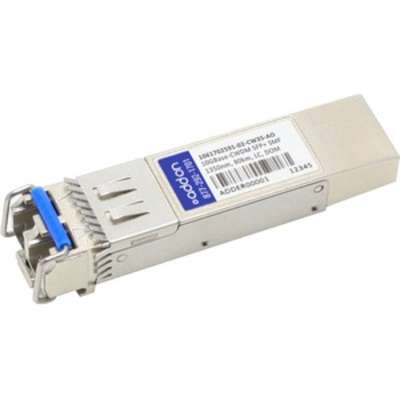 AddOn XCVR SFP+ 10GBASE-CWDM 80KM SMF Domino TAA