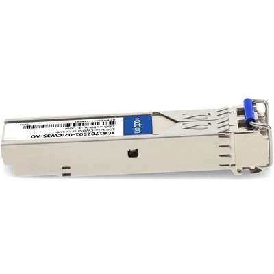 AddOn XCVR SFP+ 10GBASE-CWDM 80KM SMF Domino TAA