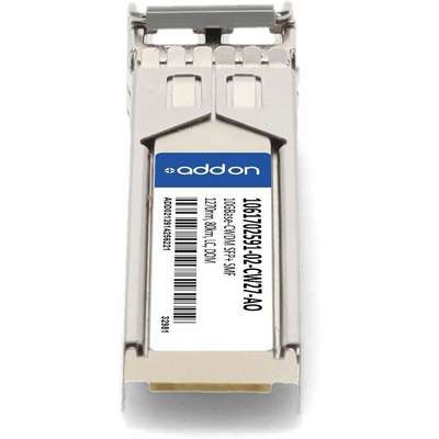 AddOn XCVR SFP+ 10GBASE-CWDM 80KM SMF Domino TAA