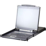 ATEN 8 Port 19 inch LCD Integrated IP KVM USB/PS2 Combo