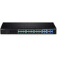 TRENDnet 28-Port Gigabit Web Smart PoE+ Switch (370W)