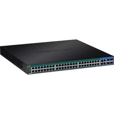 TRENDnet 52-Port Gigabit Web Smart PoE+ Switch (740W)