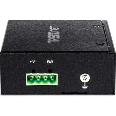 TRENDnet Hardened Industrial SFP to Gigabit UPoE Media Converter