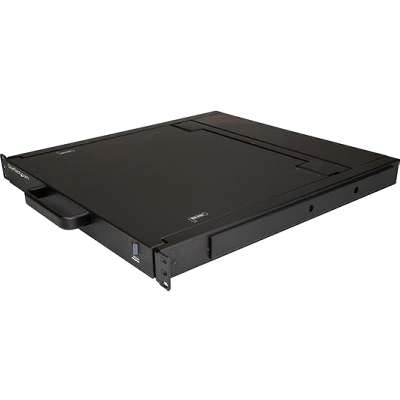 StarTech.com Rackmount KVM Console - 1U 17" LCD VGA KVM Drawer with Cables USB