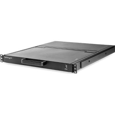 StarTech.com Rackmount KVM Console HD - 1U 17" LCD VGA KVM Drawer with Cables