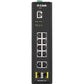 D-Link Systems 12-Port Managed Industrial Switch, -40C to +65C
