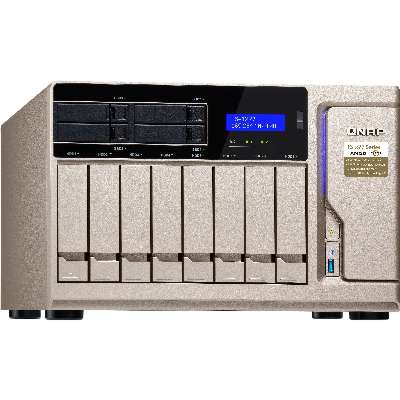 QNAP Hi Performance 12-Bay NAS/ISCSI Arm Cortex-A15 Quad 1.7G 2-8GB DDR3