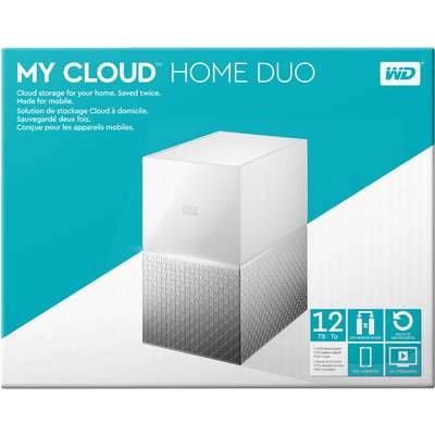 Western Digital 12TB My Cloud Home Duo Personal Cloud Storage NAS