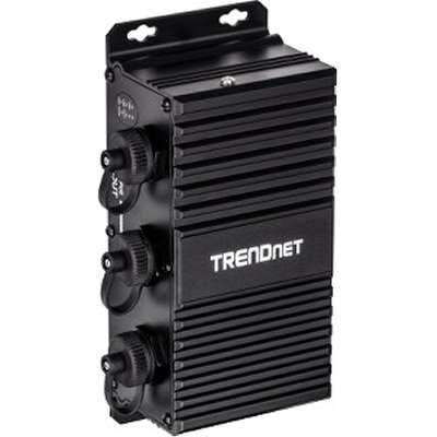 TRENDnet 2-Port Industrial Outdoor Gigabit UPoE Extender