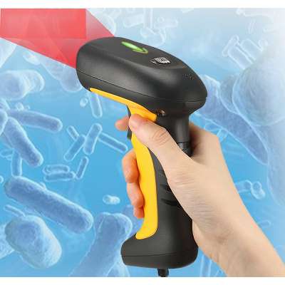 Adesso Antimicrobial & Waterproof 2D Barcode Scanner