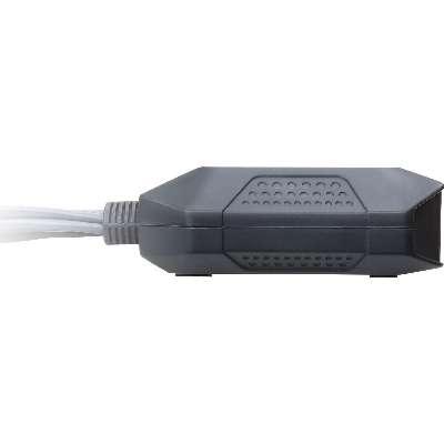 ATEN 2 Port USB DP Cable KVM Switch with Remote Port Selector