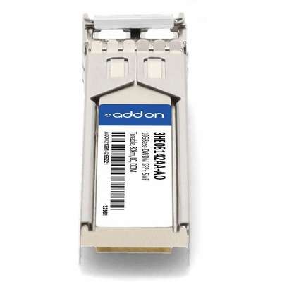 AddOn Alcatel 3HE08142AA Comp XCVR TAA 10G-DWDM LC 80KM SMF Domino SFP+